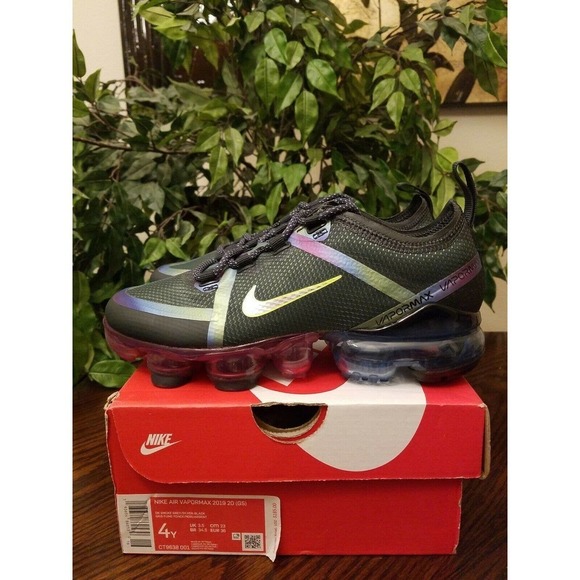 NIKE AIR VAPORMAX 2019 20 (GS) SNEAKERS CT9638-001 - Picture 1 of 11